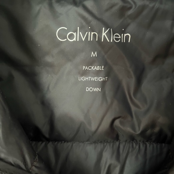 Burgundy Calvin Klein Lightweight Jacket - Picture 3 of 3